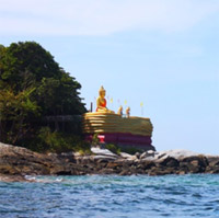 Private 3 Temples with Coral Island
