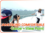 Jamesbond Canoe and View Point by Comfortable Boat