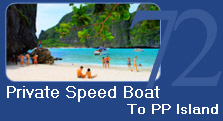 Private Speed Boat to PP Island